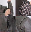 Hot Leathers JKM1029 Men’s Distress Brown ‘Carry and Conceal’ Leather Jacket