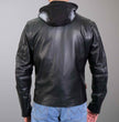 Hot Leathers JKM1031 Men’s ‘Skull and Bones’ Leather Jacket with Flannel Lining