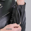 Hot Leathers Men's Bone Riot Leather Motorcycle Jacket - JKM2001