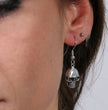 Hot Leathers JWE1102 Stainless Steel Skull Earrings