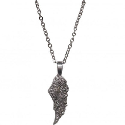 Hot Leathers JWN1001 One Side Angel Wing Necklace