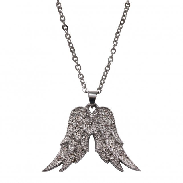 Hot Leathers JWN1003 Angel Wings Necklace