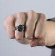 Hot Leathers JWR2109 Men's Skeleton Hand Ring