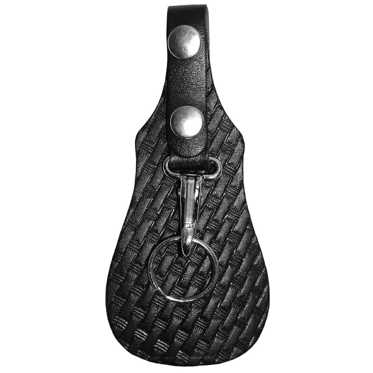 Hot Leathers KCF1004 Classic Black 6 Inch Key Tab