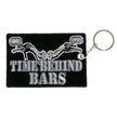 Hot Leathers Time Behind Bars Embroidered Key Chain KCH1028