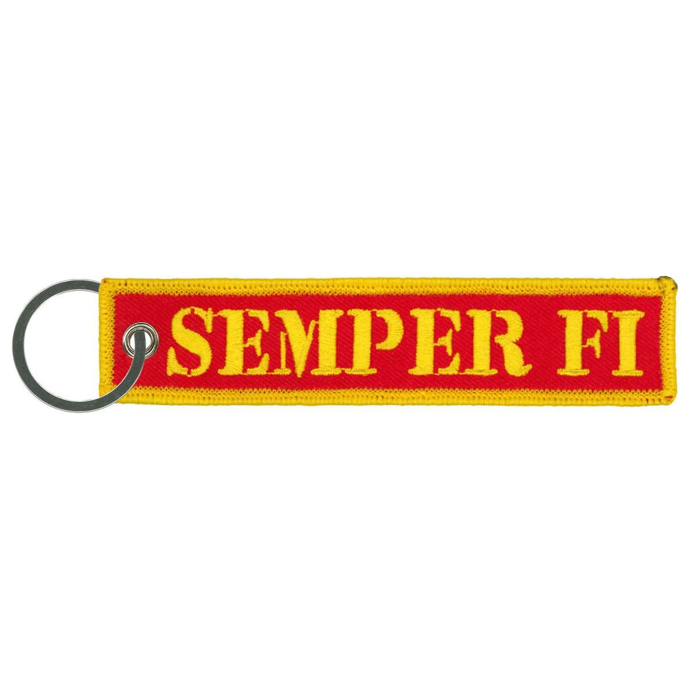 Hot Leathers U.S.M.C. Semper Fi Key Chain Fob KCH8006