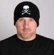 Hot Leathers KHB1010 Skull and Crossbones Knit Cap