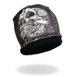 Hot Leathers KHC1005 Banner Skull Beanie