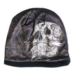 Hot Leathers KHC1005 Banner Skull Beanie