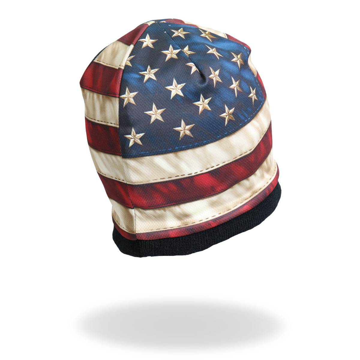 Hot Leathers KHC1009 American Flag Beanie