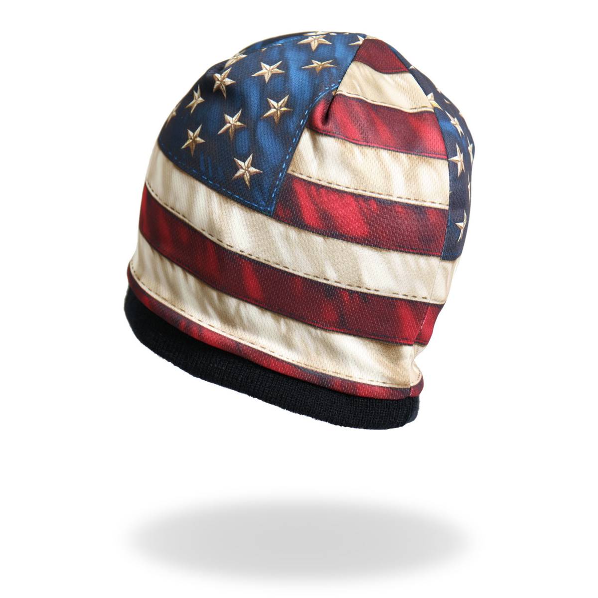 Hot Leathers KHC1009 American Flag Beanie