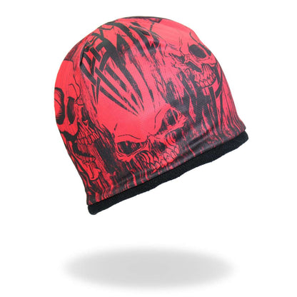 Hot Leathers Over The Top Skull Beanie KHC1016