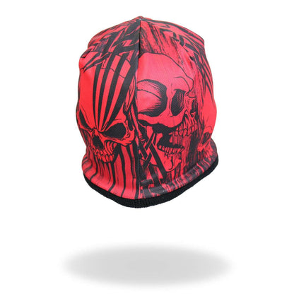 Hot Leathers Over The Top Skull Beanie KHC1016