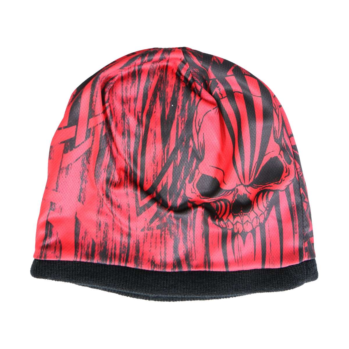 Hot Leathers Over The Top Skull Beanie KHC1016