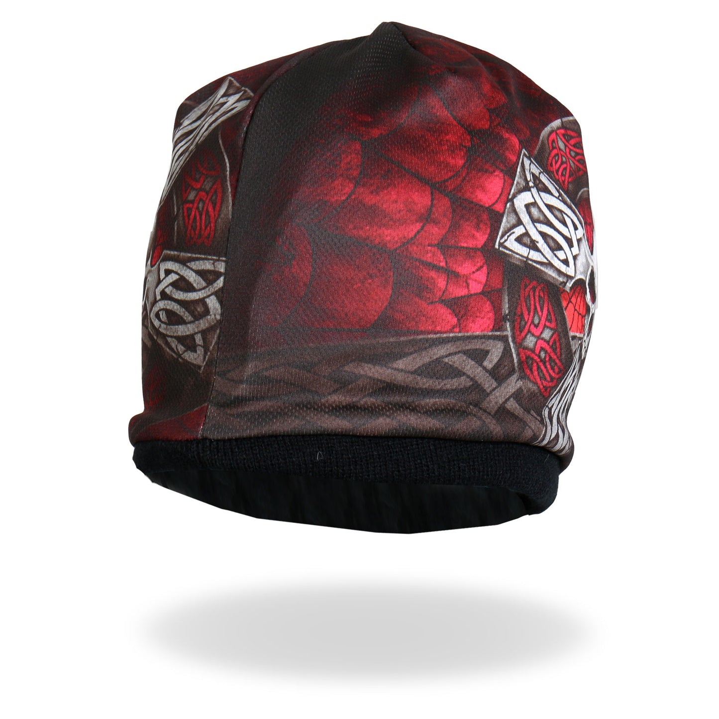 Hot Leathers KHC1020 Sublimated Celtic Cross Beanie