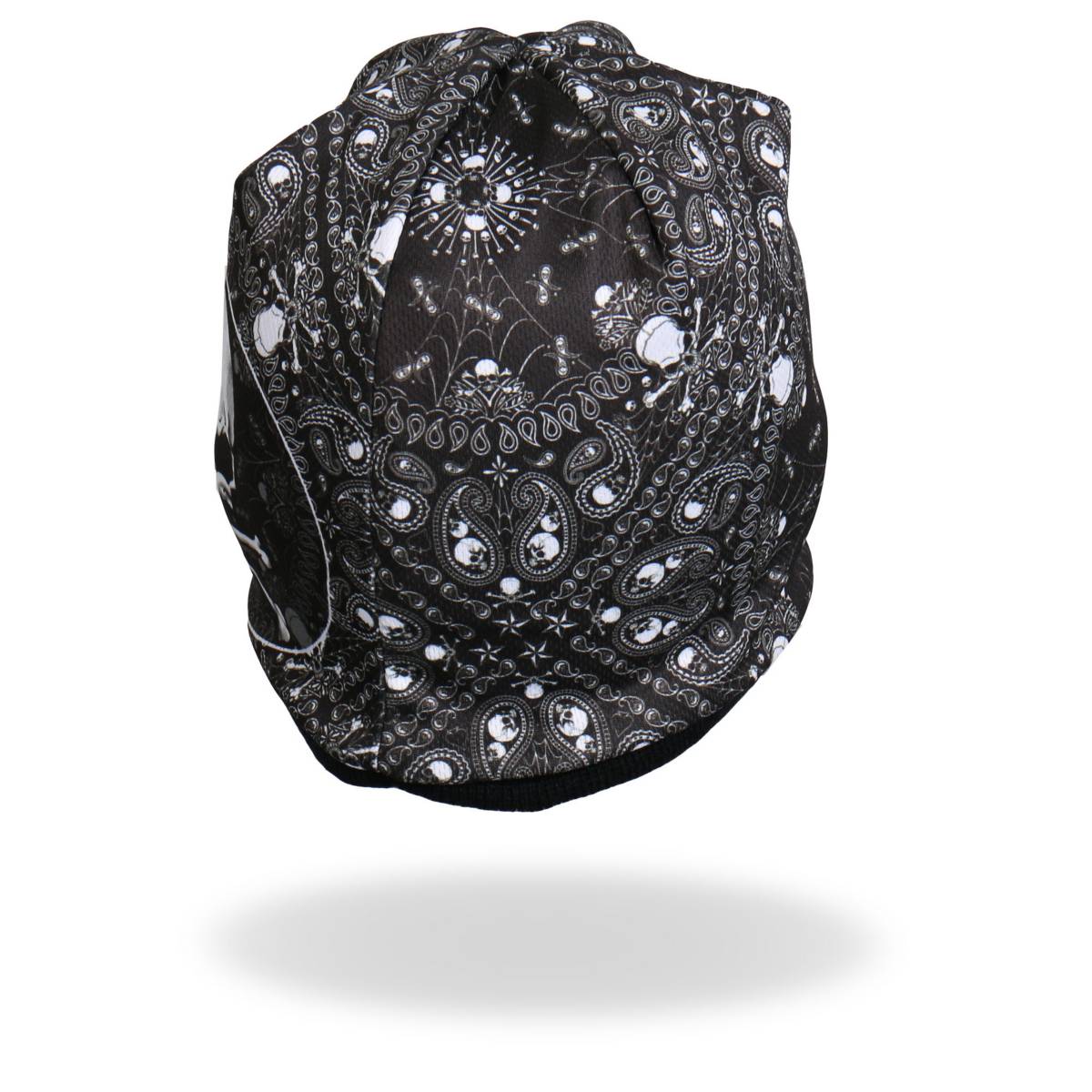 Hot Leathers KHC1025 Sublimated Paisley Bones Beanie