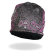 Hot Leathers KHC1030 Sublimated Sugar Paisley 2 Beanie