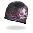 Hot Leathers KHC1030 Sublimated Sugar Paisley 2 Beanie