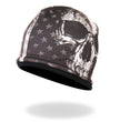 Hot Leathers KHC1033 Flag Skull Sublimated Beanie