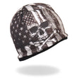 Hot Leathers KHC1033 Flag Skull Sublimated Beanie