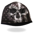 Hot Leathers KHC1033 Flag Skull Sublimated Beanie