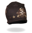 Hot Leathers KHC1036 Digital Camo Skull Soft Beanie