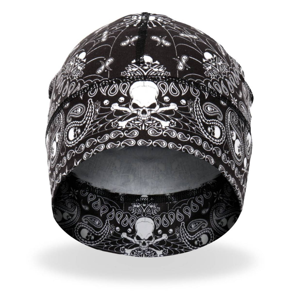 Hot Leathers Skull Paisley Helmet Liner KHC4007