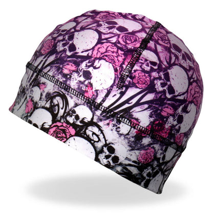 Hot Leathers Skull Bouquet Helmet Liner KHC4010