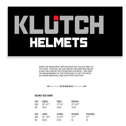 Klutch K-3 'Cruise' Flat Black Half Face Motorcycle Helmet with Snap On Visor