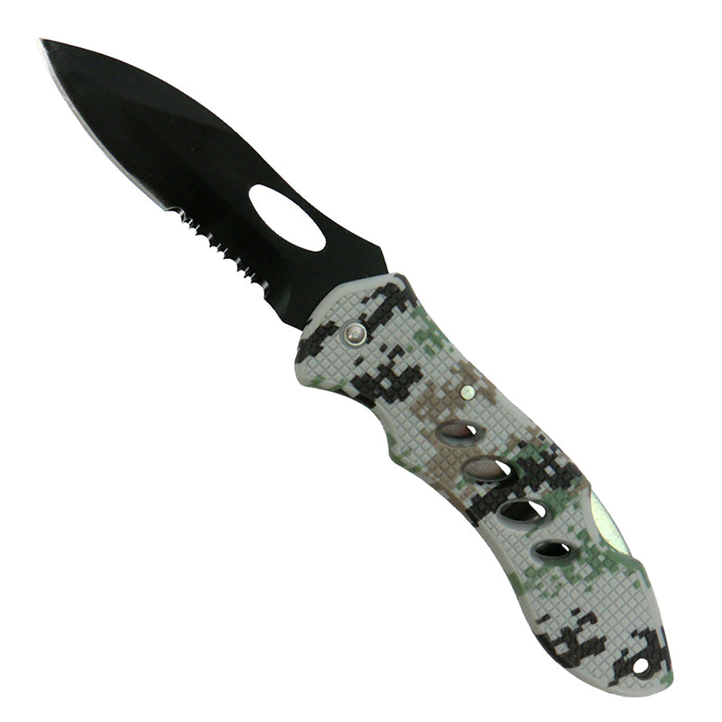 Hot Leathers KNA1104 Knife Digital Camo 3.25"