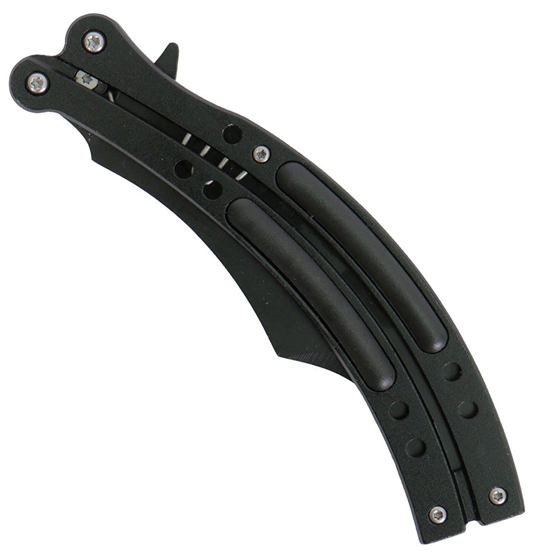 Hot Leathers KNA1105 Knife Black Curve 4"