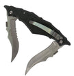 Hot Leathers KNA1106 Knife Double Open Skull with Clip 4