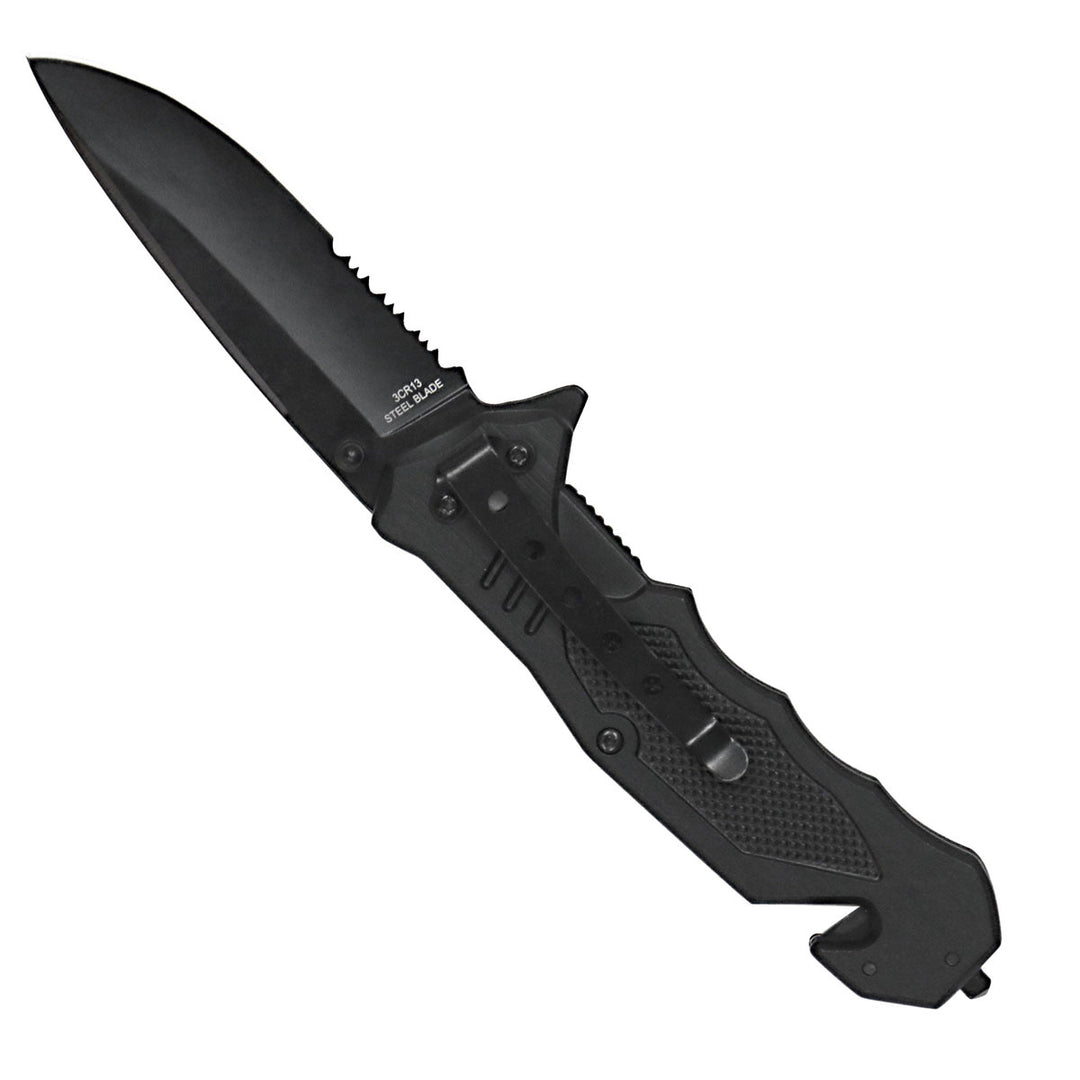 Hot Leathers KNA1136 Quick Assist Rescue 3.5 Folding Knife KNA1136