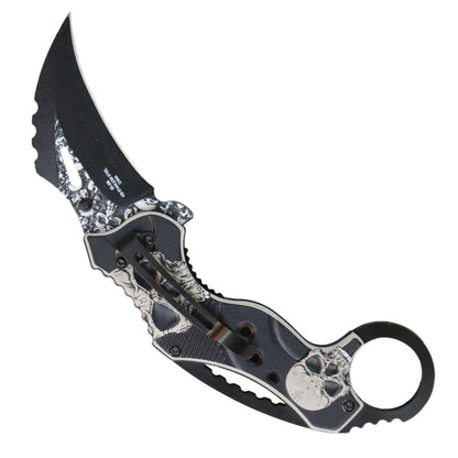 Hot Leathers Knife Skull Quick Assist Knife KNA1137