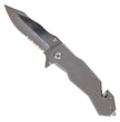 Hot Leathers Mirror Tactical Knife KNA1141