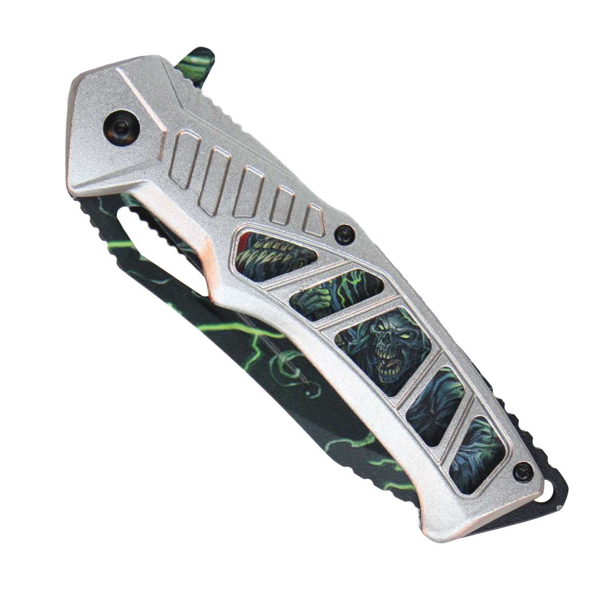 Hot Leathers Green Zombie Gas Knife KNA1144