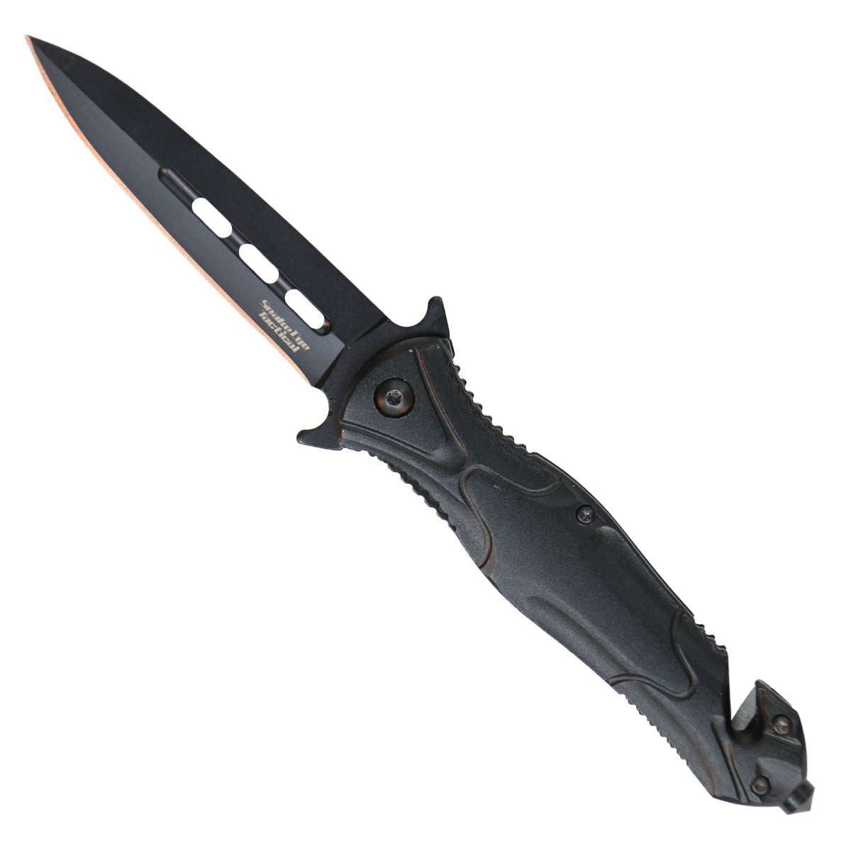 Hot Leathers Leaf Shape Matte Tactical Knife KNA1164