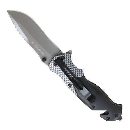 Hot Leathers Checkered w/ Wood Detail Knife KNA1176