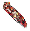Hot Leathers Fire Skulls Knife KNA1178