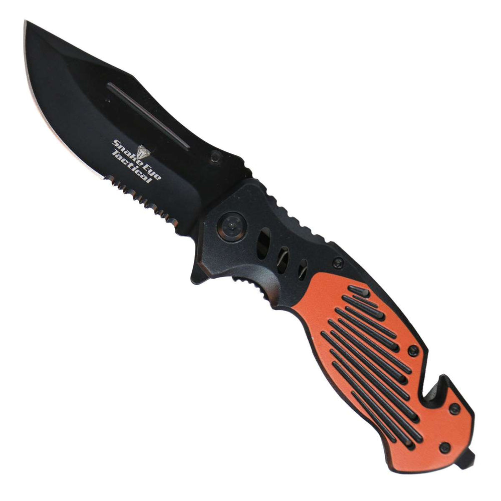 Hot Leathers Orange Flair Knife KNA1180