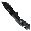 Hot Leathers Orange Flair Knife KNA1180