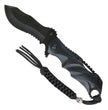 Hot Leathers Black Knife with Lanyard KNA1182