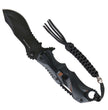 Hot Leathers Black Knife with Lanyard KNA1182