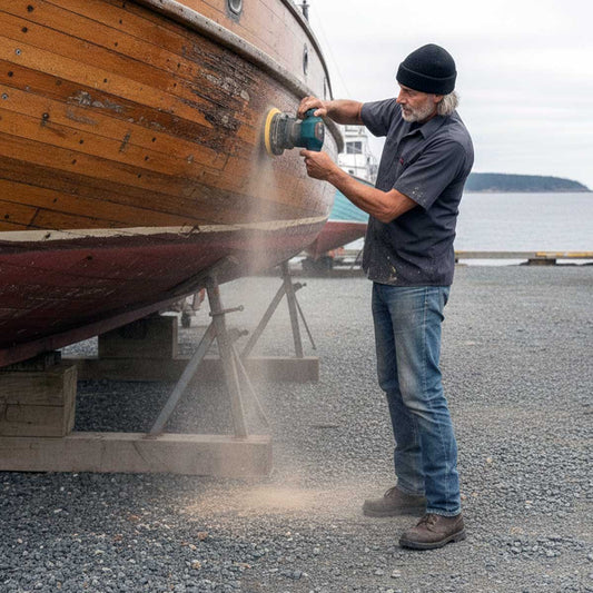 MMCC Men's Grey Super Duty Classic Mechanic Button Up Shirt - 2 Chest Pockets - Microfiber Panel - MDM11628