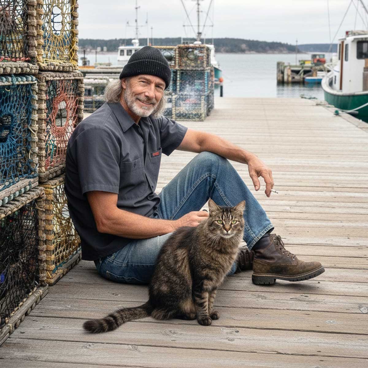 MMCC Men's Grey Super Duty Classic Mechanic Button Up Shirt - 2 Chest Pockets - Microfiber Panel - MDM11628