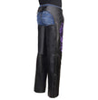 Milwaukee Leather Women's Leather Motorcycle Chaps w/ Embroidery Detail, Adjustable Fit Riding Gear - LKL16702