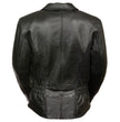 Milwaukee Leather SH7023 Women's 'Braided' Black Leather Jacket with Studs