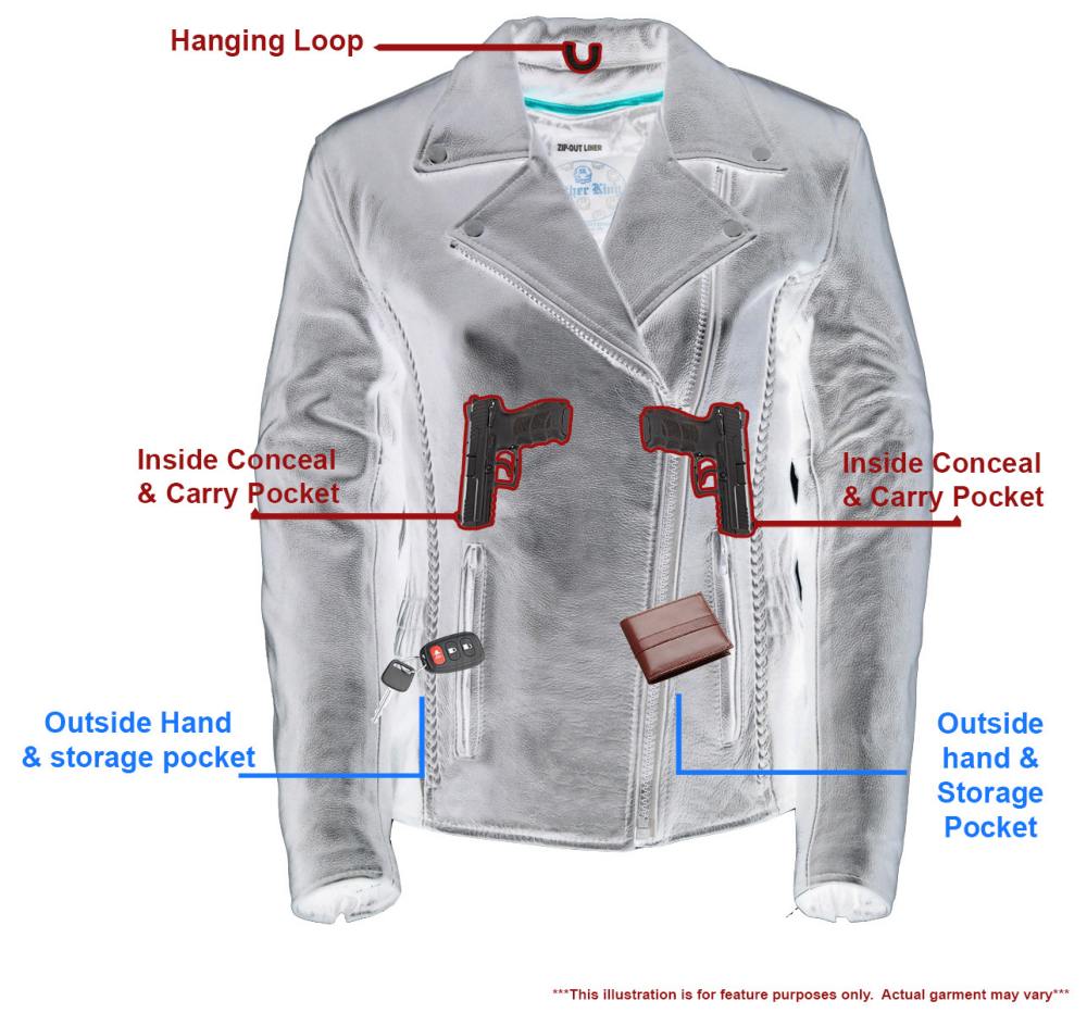 Milwaukee Leather LKL2711 Women&