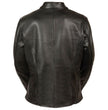 Milwaukee Leather LKL2720 Women's Black Classic Side Lace Leather Motorcycle Jacket