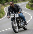 Milwaukee Leather Men's 'The Racer' Premium Black Leather Vented Racer Style Motorcycle Biker Jacket w/ CE Armor - LKM17015